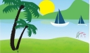 椰子树插图
