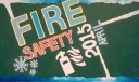 消防黑板报模板：FIRE safety