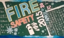 高中生消防黑板报：fire safety