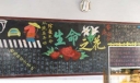 中学生校园安全教育主题黑板报范例之：生命之花/珍爱生命 从现在开始