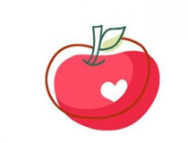 苹果简笔画画法 幼儿苹果简笔画教程4