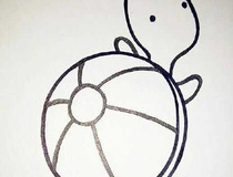 儿童画乌龟简单画法 可爱的小乌龟是怎么画的呢？4